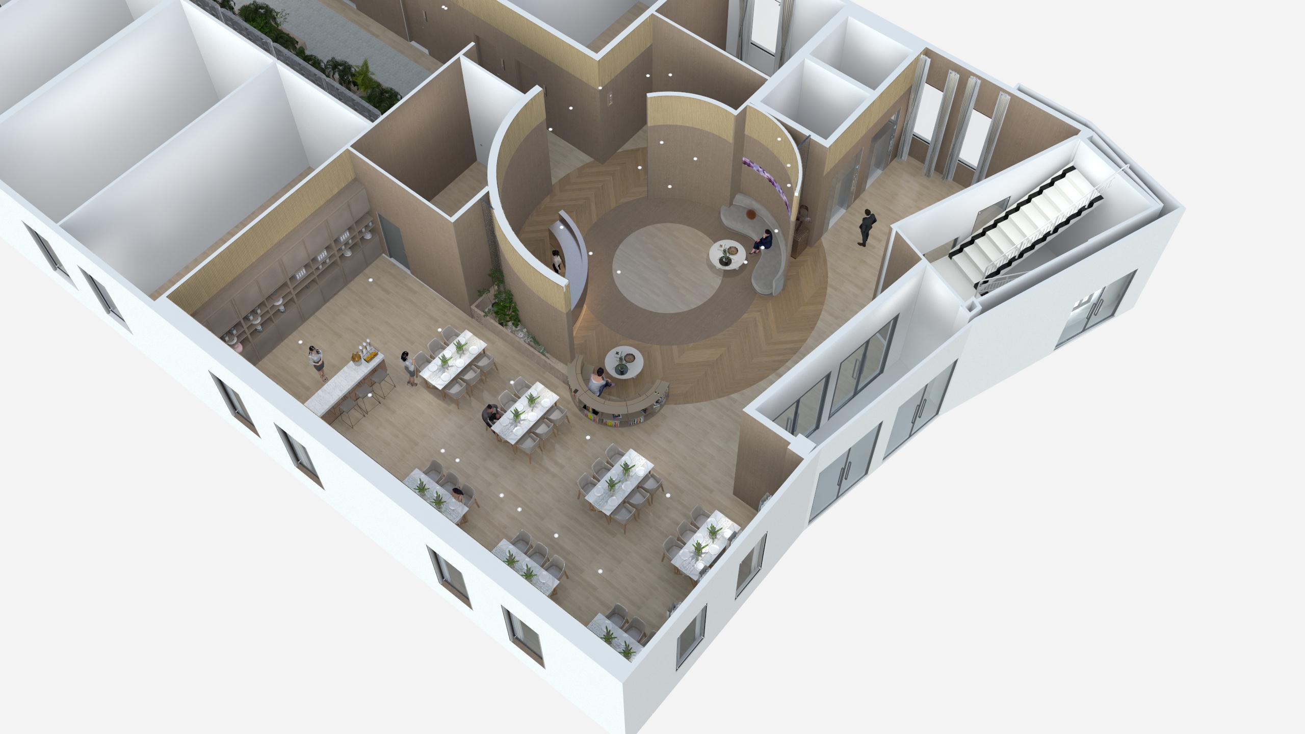 广州Sinartdesign-酒店平面大堂-副本-装修设计方案