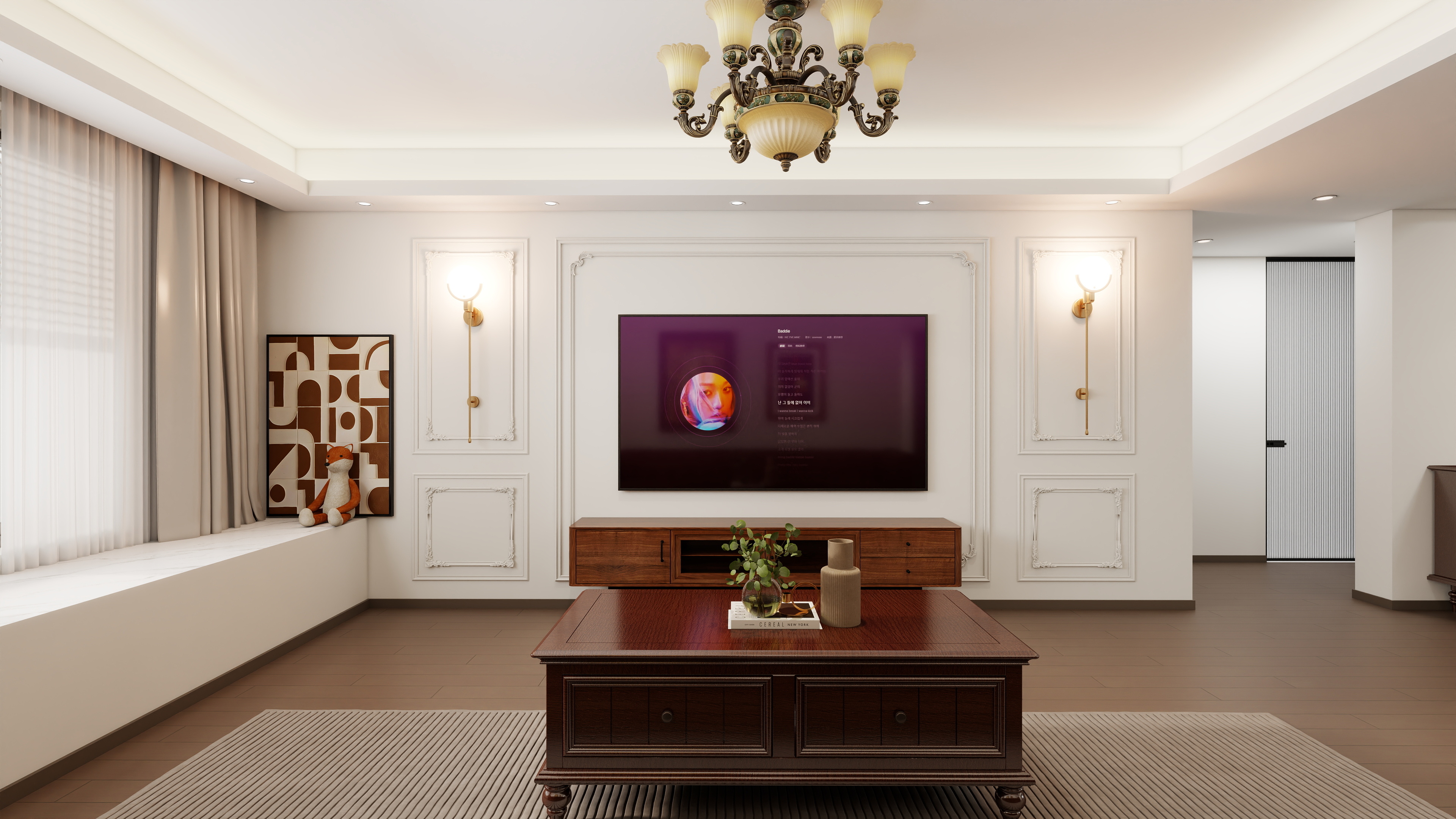 全案设计丨MaBert-红木林-简美-装修设计方案