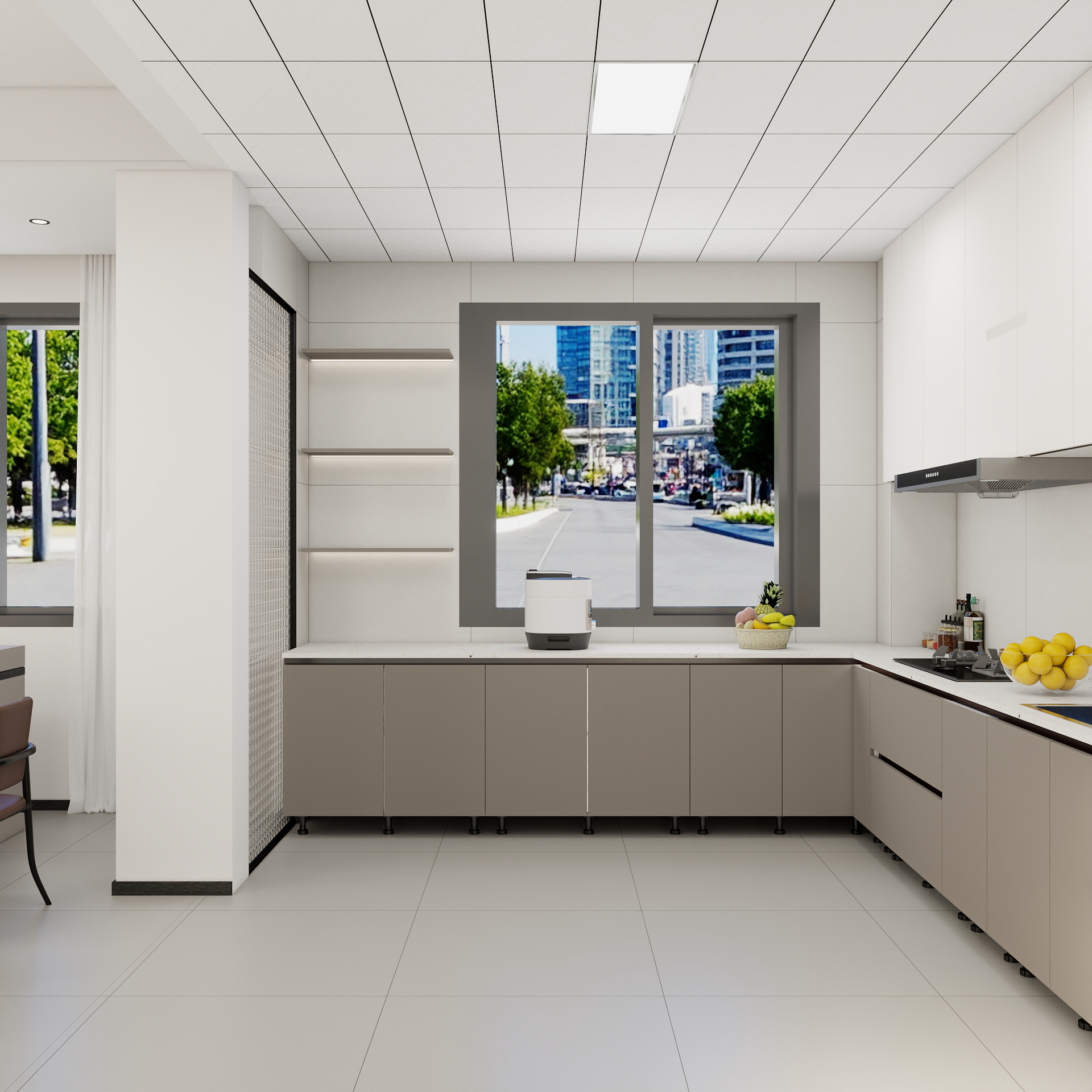 吴爽-299m²新中式风格设计装修效果图