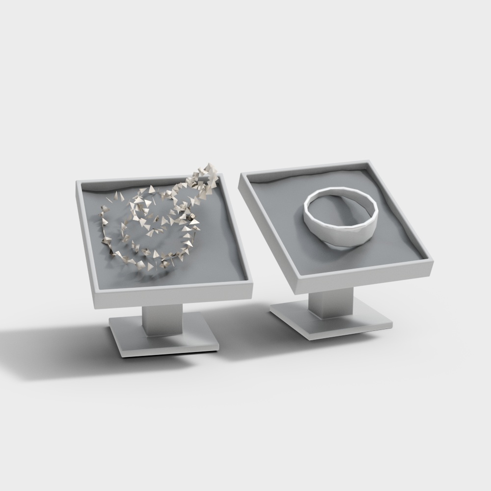 饰品组合3D模型