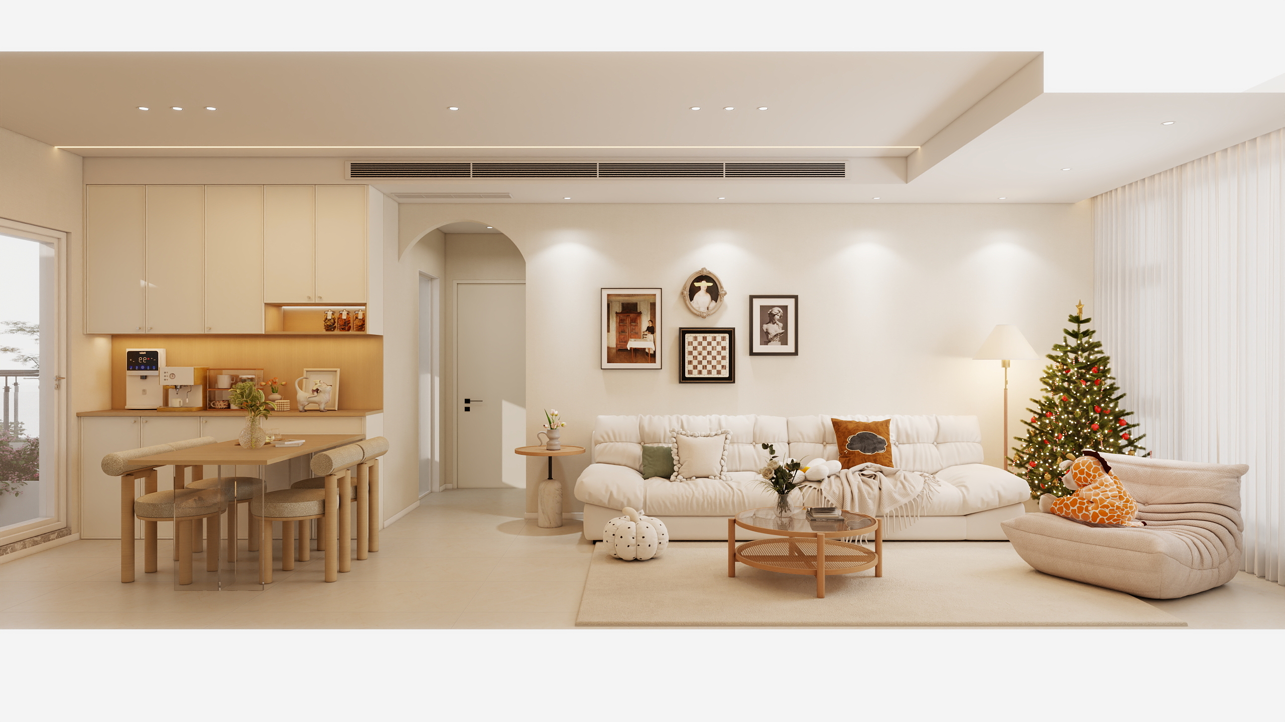 森蓝软装设计-阳光溪山春晓小姨-装修设计方案