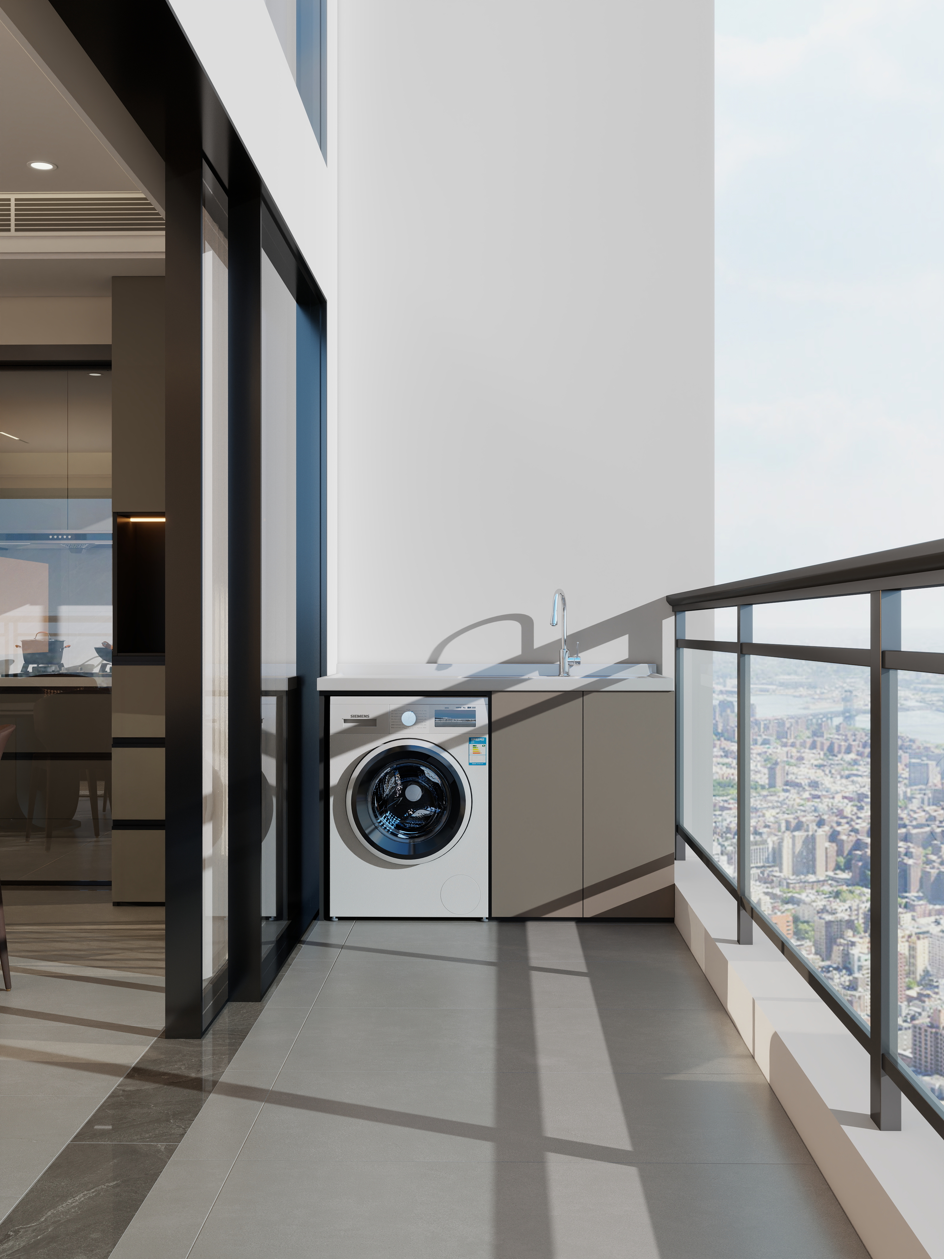 星空设计500一套-轻奢114㎡3室装修效果图