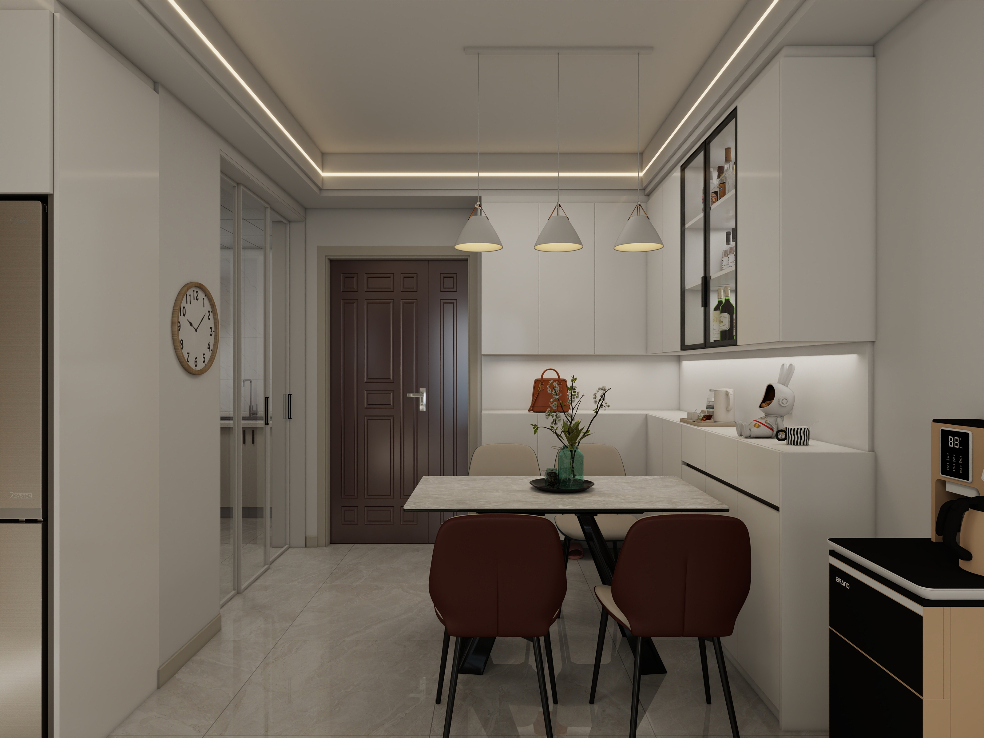 R0523-正宁金色阳光106平-装修设计方案