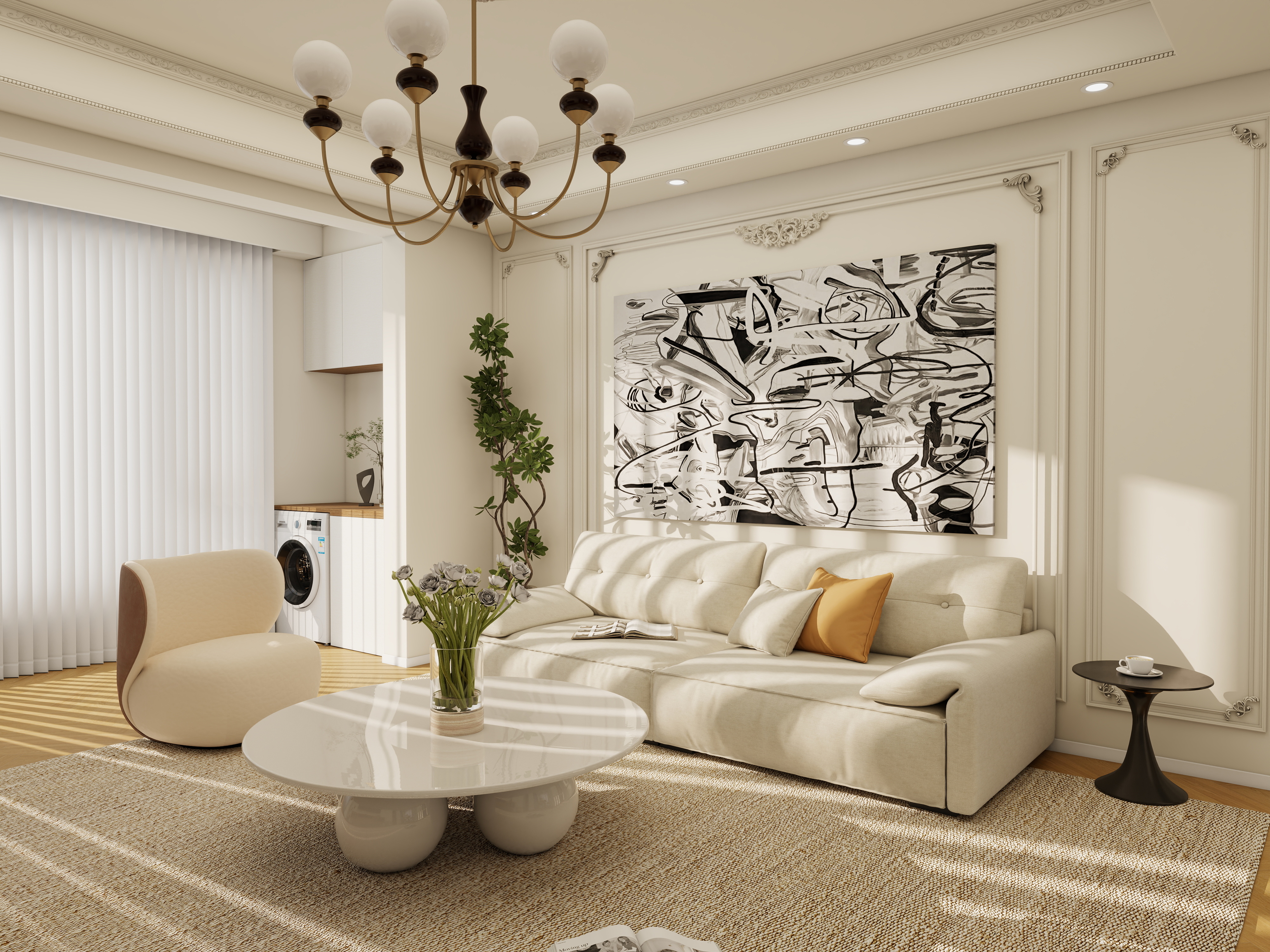 全案设计老都-薛-法式-装修设计方案