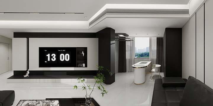 卢氏县匠心装饰有限公司-正商对门-装修设计方案