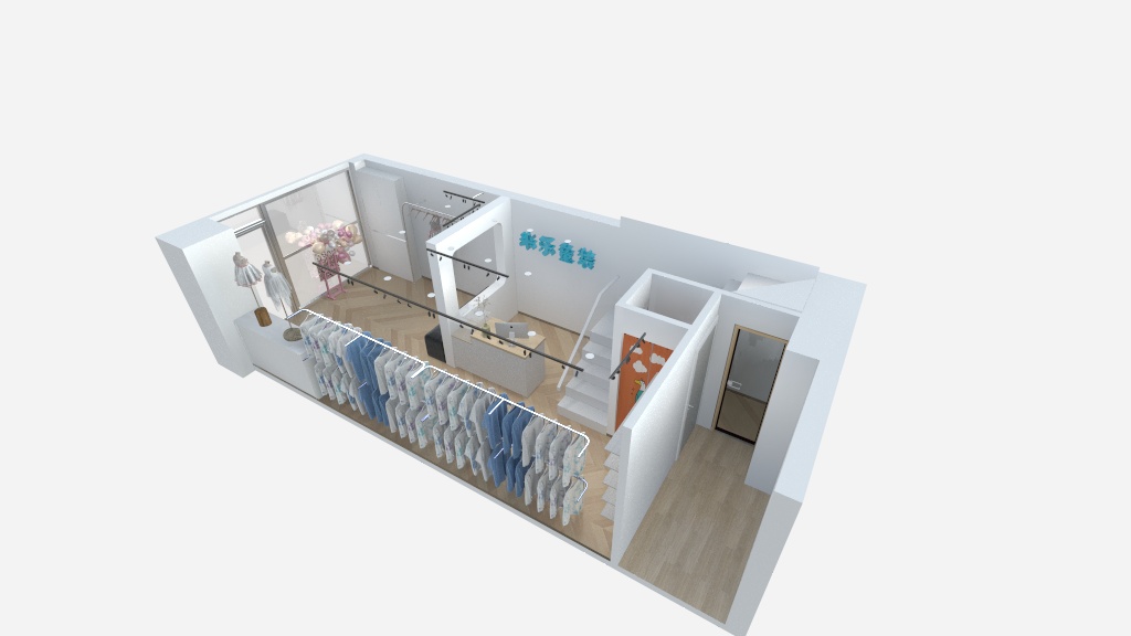 隆瑞源设计工作室-米乐童装-开始-装修设计方案