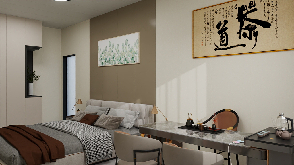 零度装饰俱乐部-上坡口自建房-装修设计方案