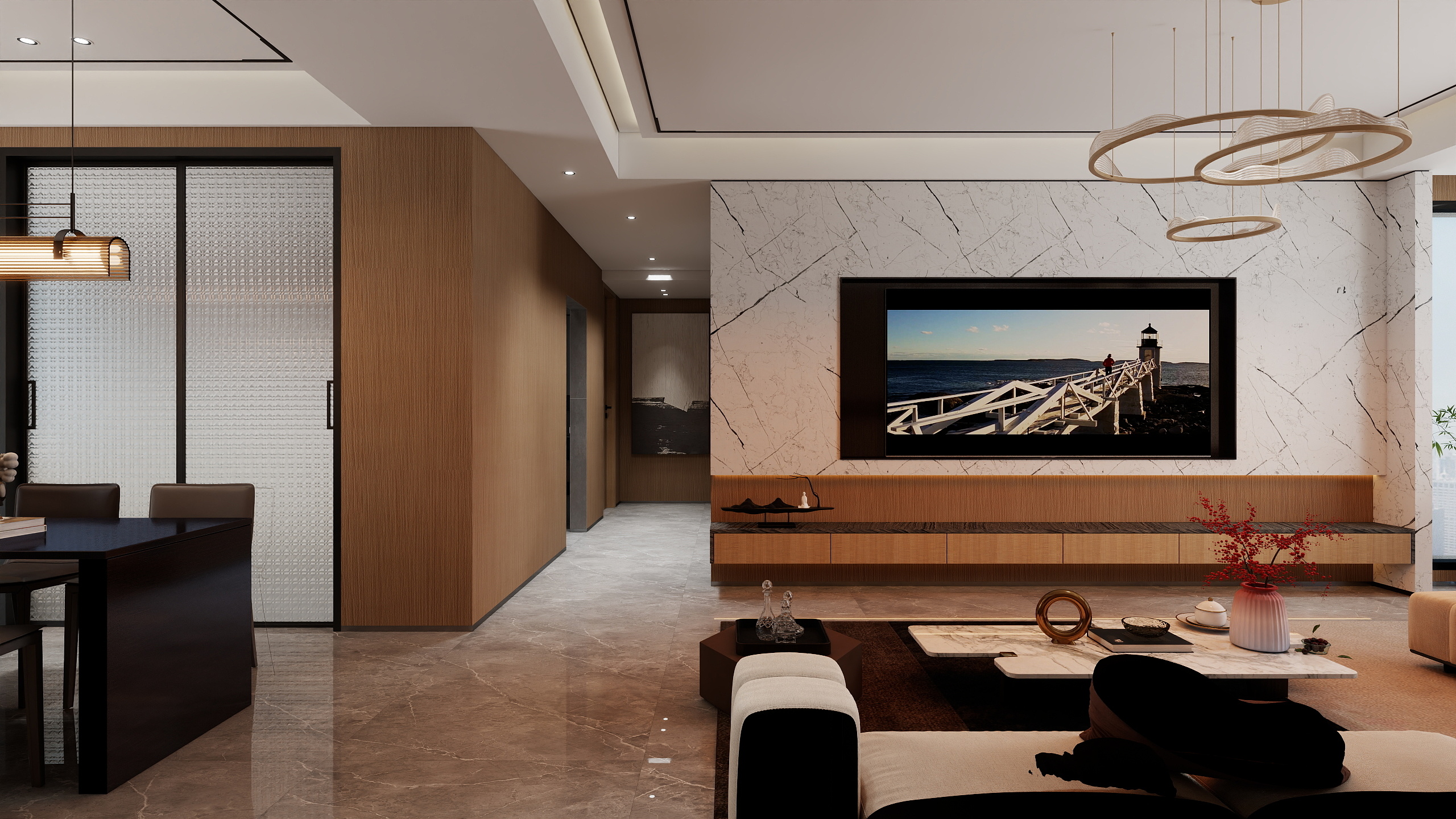 云上I空间设计-紫东仁府125㎡四房两厅-装修设计方案