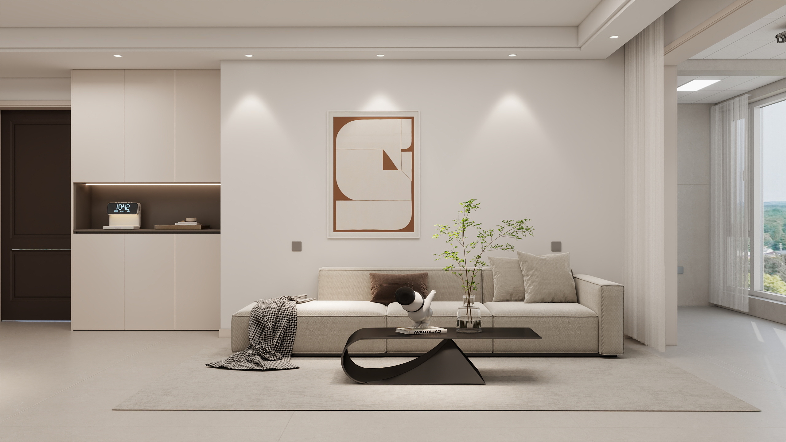 设计师~阮明-阳平郡府四室现代简约-装修设计方案