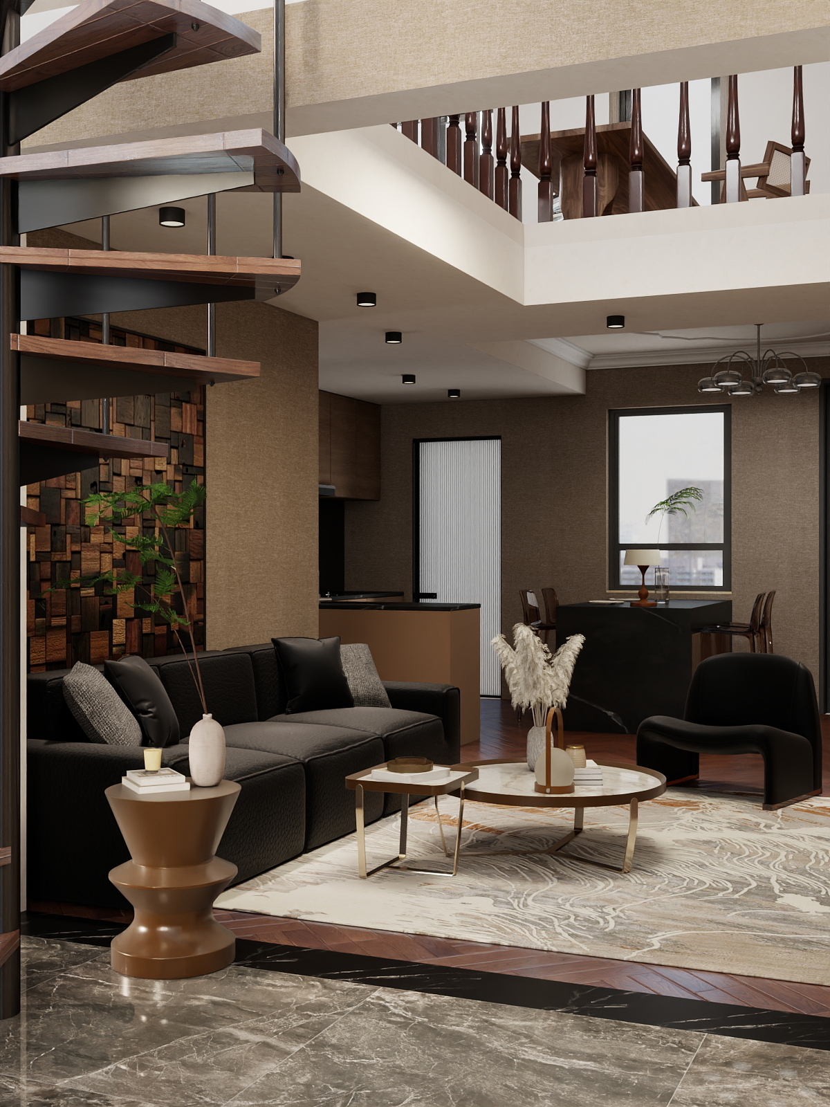 春天YhxU-美式-装修设计方案