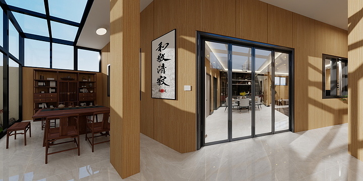 MDJ室内设计-农村自建房改造（张总）效果展示-装修设计方案