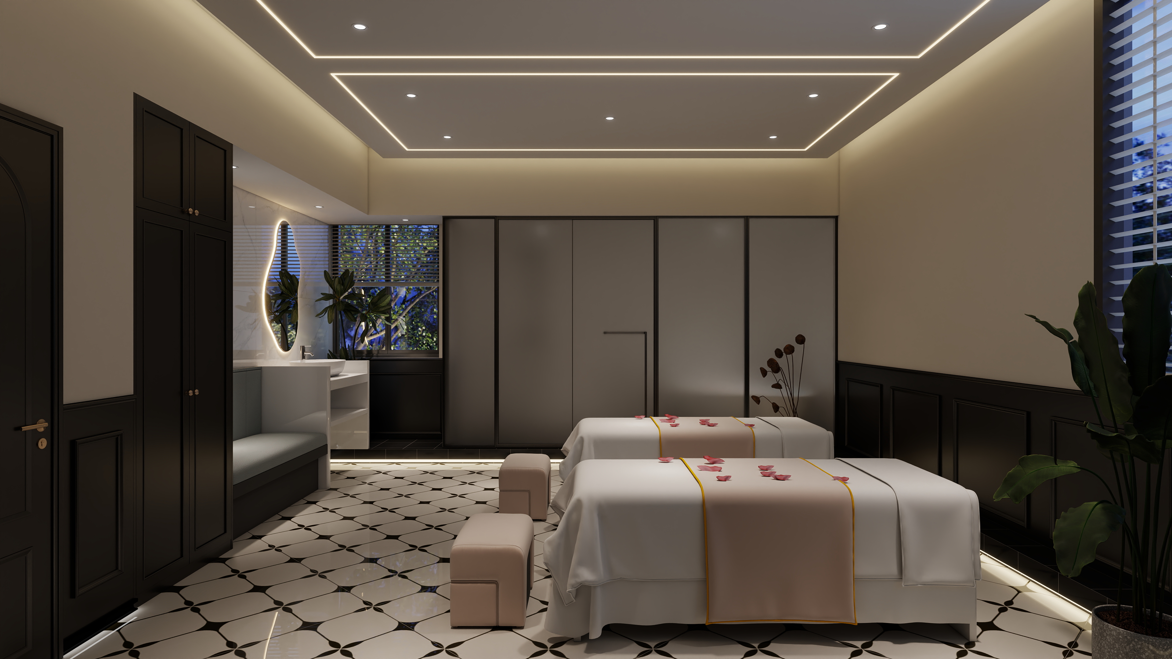 LS设计-刘闪-美容院-装修设计方案