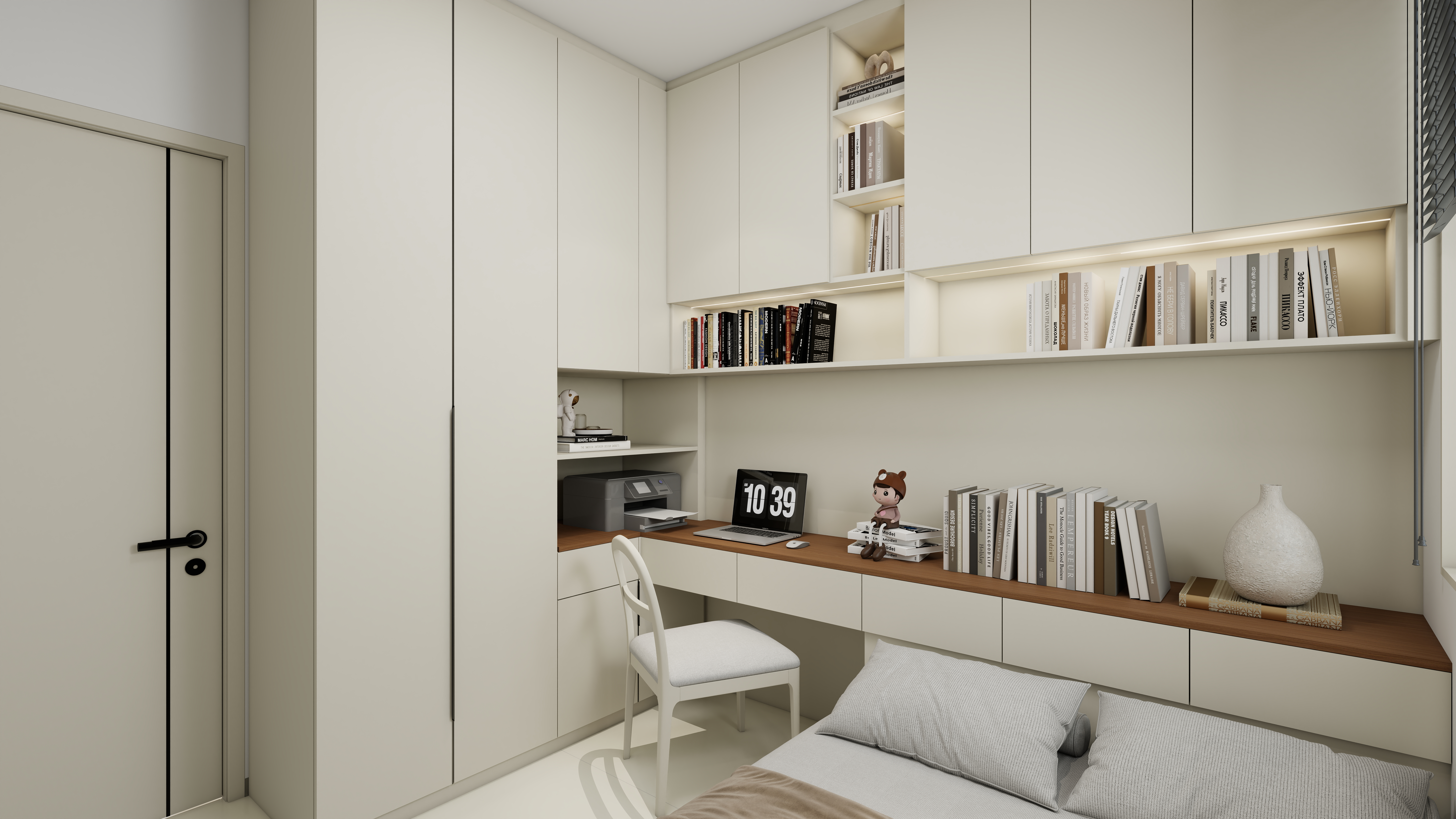 室内设计王红敏-吾悦华府100㎡1室-装修设计方案