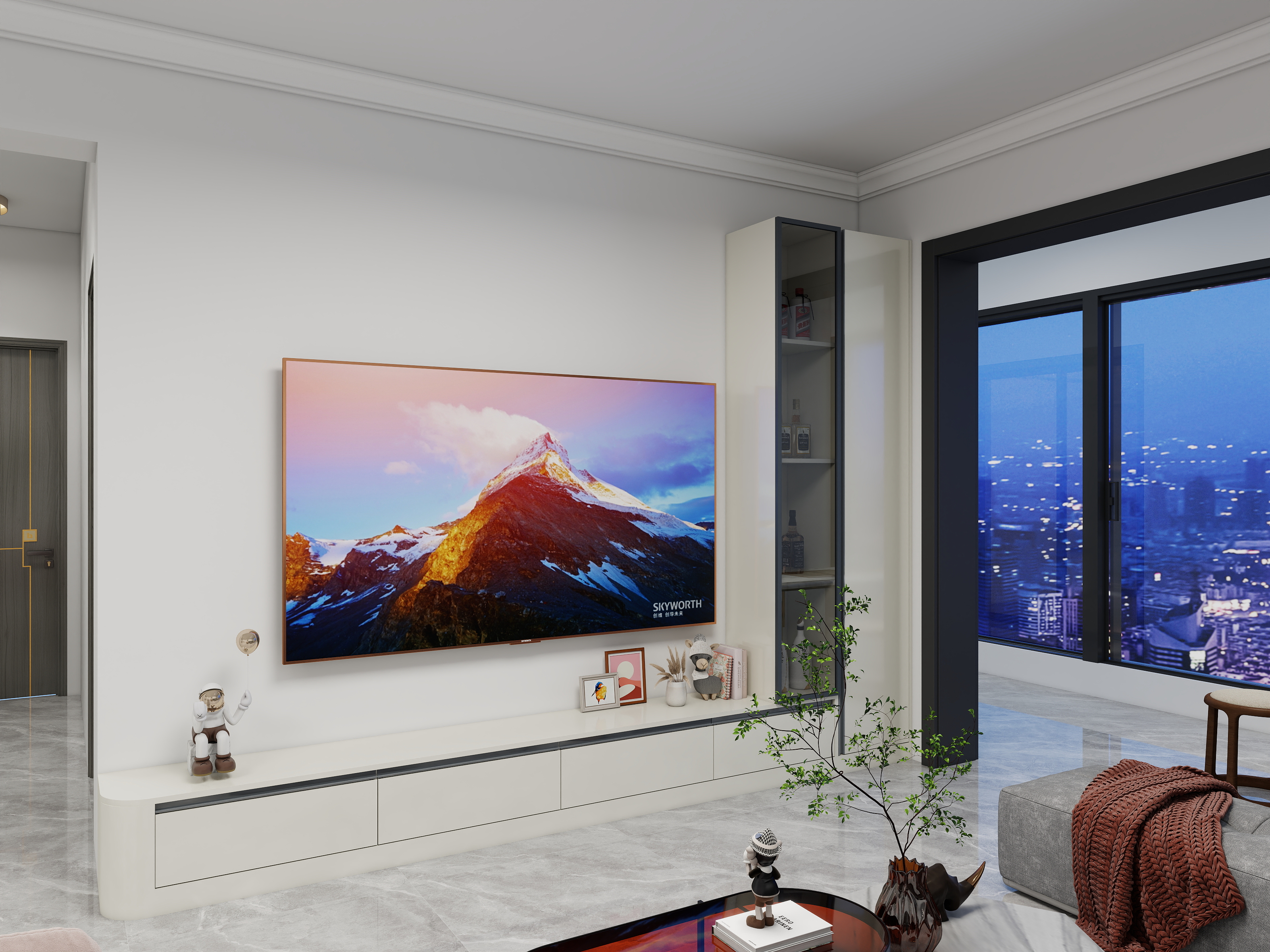 吉米定制家张颉-北城之光10-2204张姐-装修设计方案