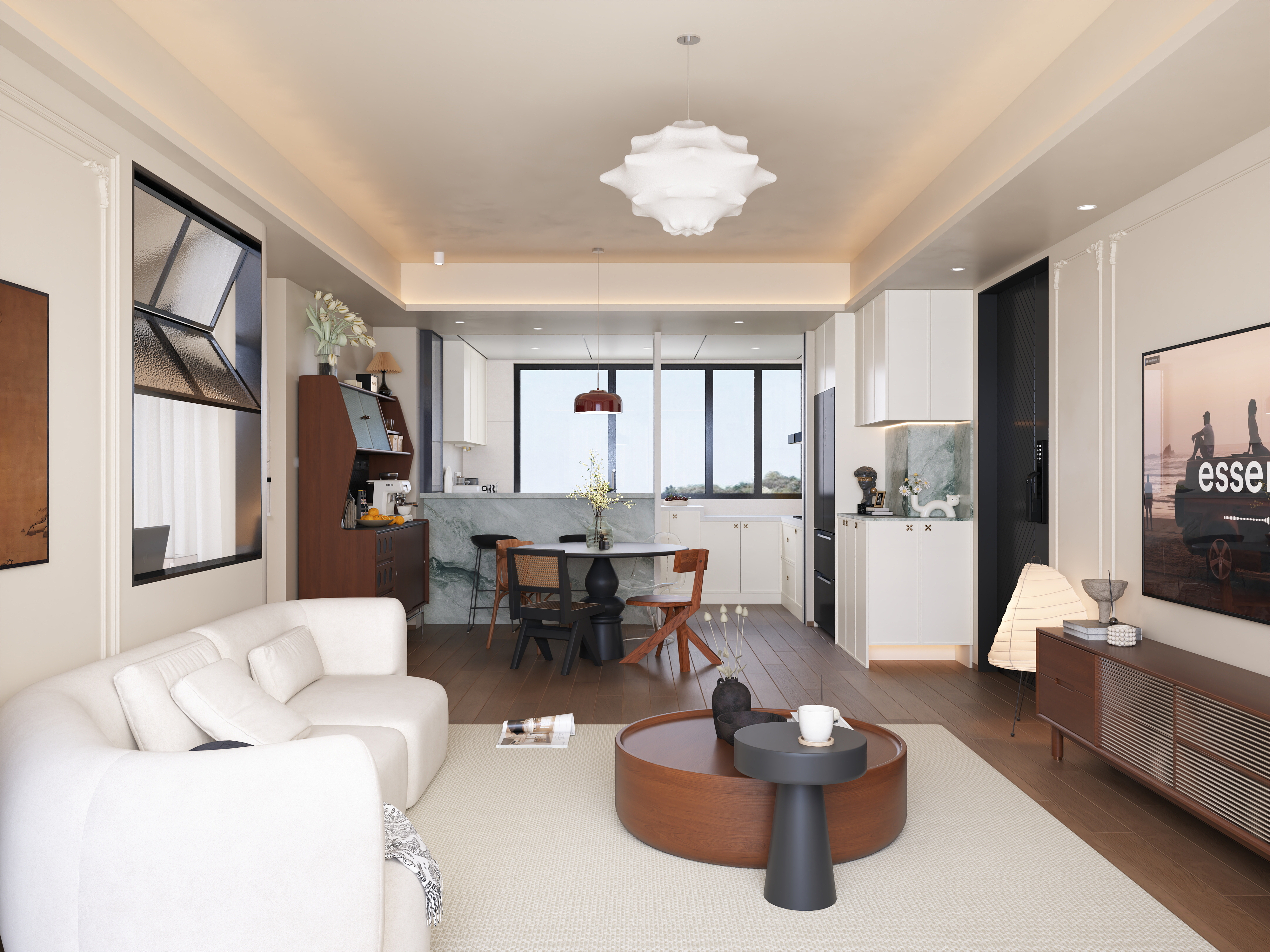 BCHUANG-Design.-现代中古风-装修设计方案