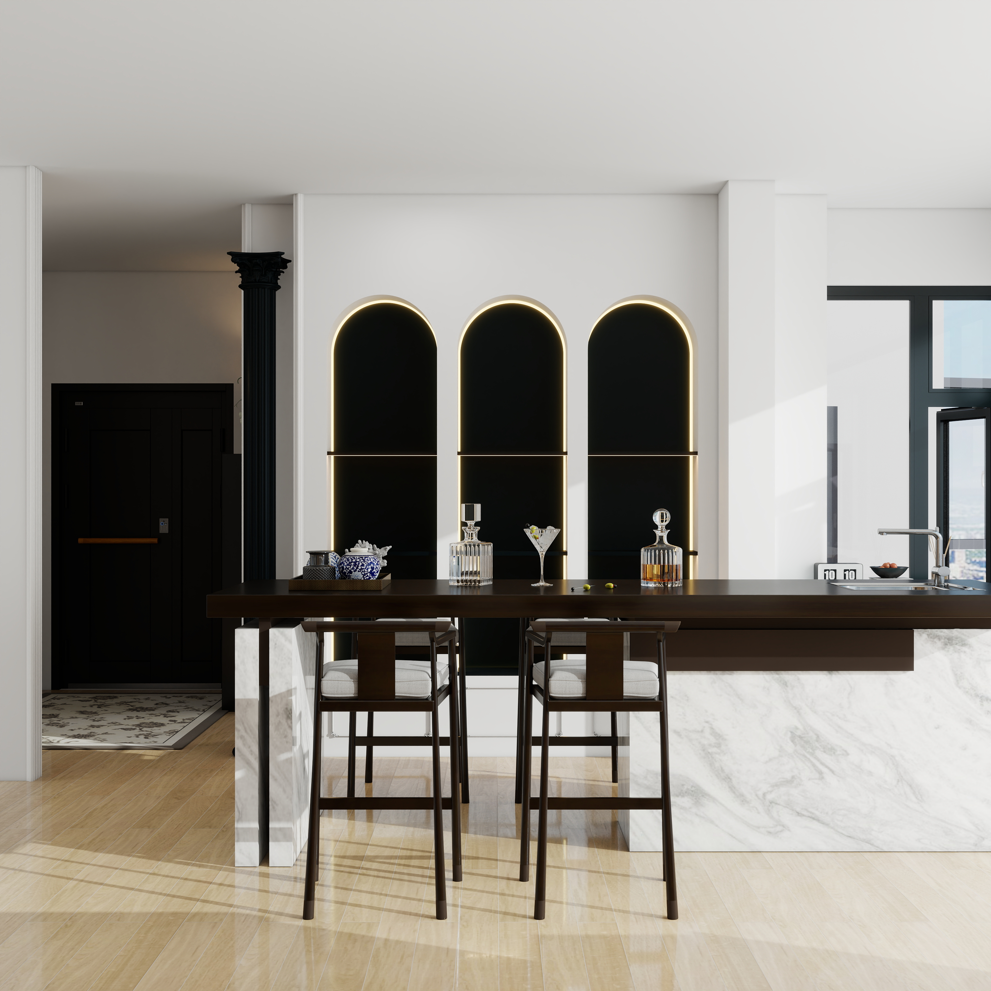 Hunter~Scorpio设计-中澳春城（KJL）-装修设计方案