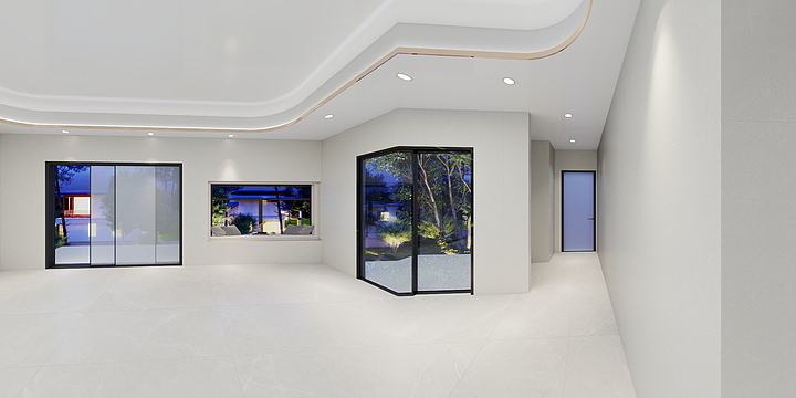 欧斯龙V欧宅高端顶墙-公交珠实花城云著-装修设计方案
