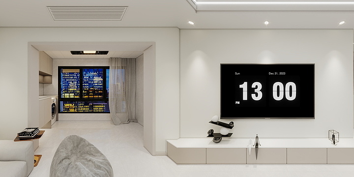 设计狮曹岗-天逸115平现代-装修设计方案