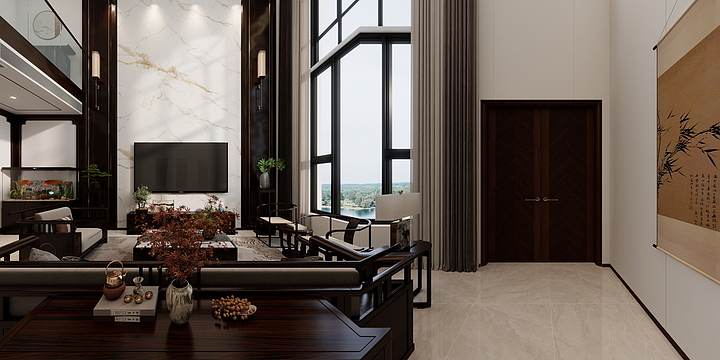 富饶设计丨FuraoDesign-曹村复式-装修设计方案