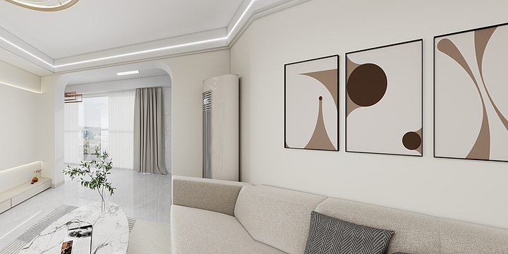 涟水壹宅壹墅-101㎡3室-装修设计方案