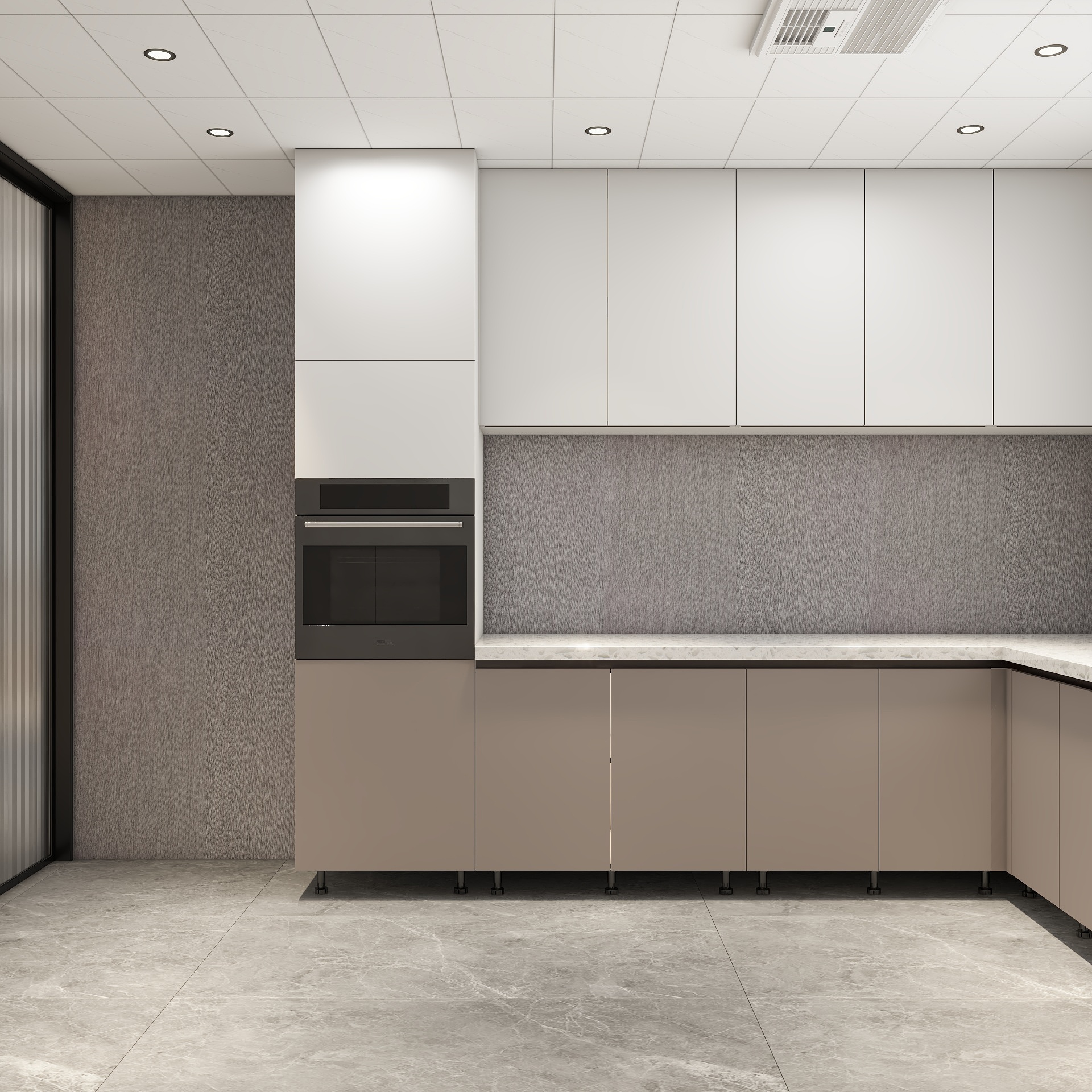 100元设计方案-245m²现代简约风格设计装修效果图