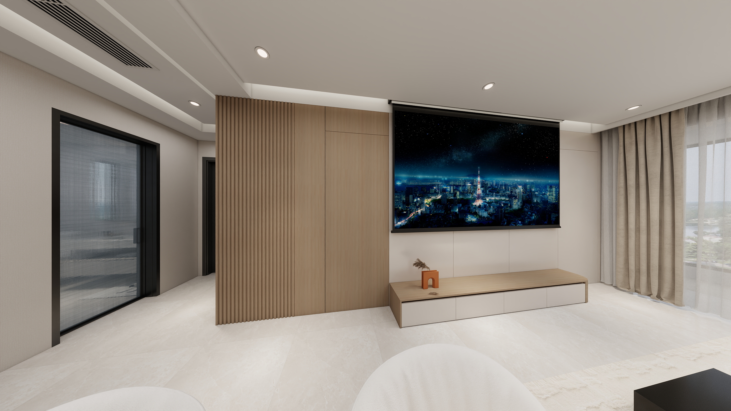 段书奎-融创空港宸院-一期110㎡4室装修效果图