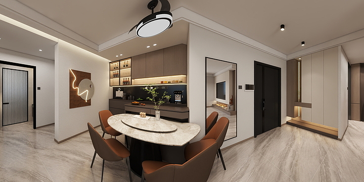 全案设计师吕孩子-滏阳原著 171 1-01-装修设计方案