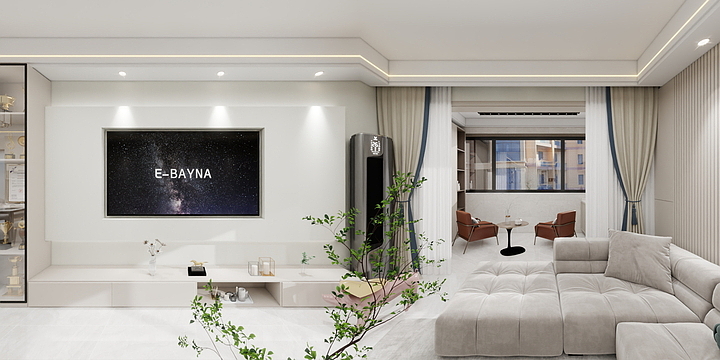 河南品秋装饰设计-尚城御景湾4-401-装修设计方案