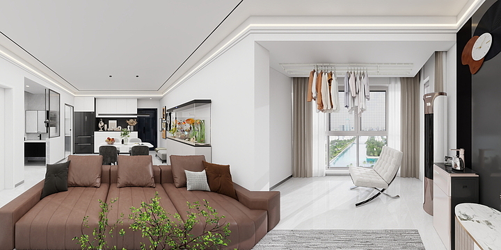 付嘉敏-石盘山水美居陈哥套三-装修设计方案