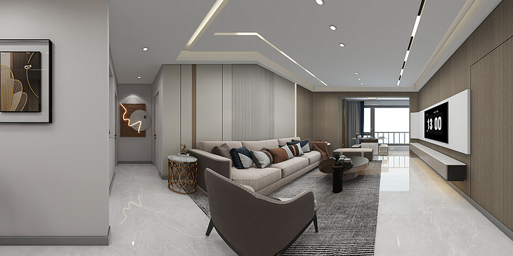 南浅南-轻奢风-装修设计方案