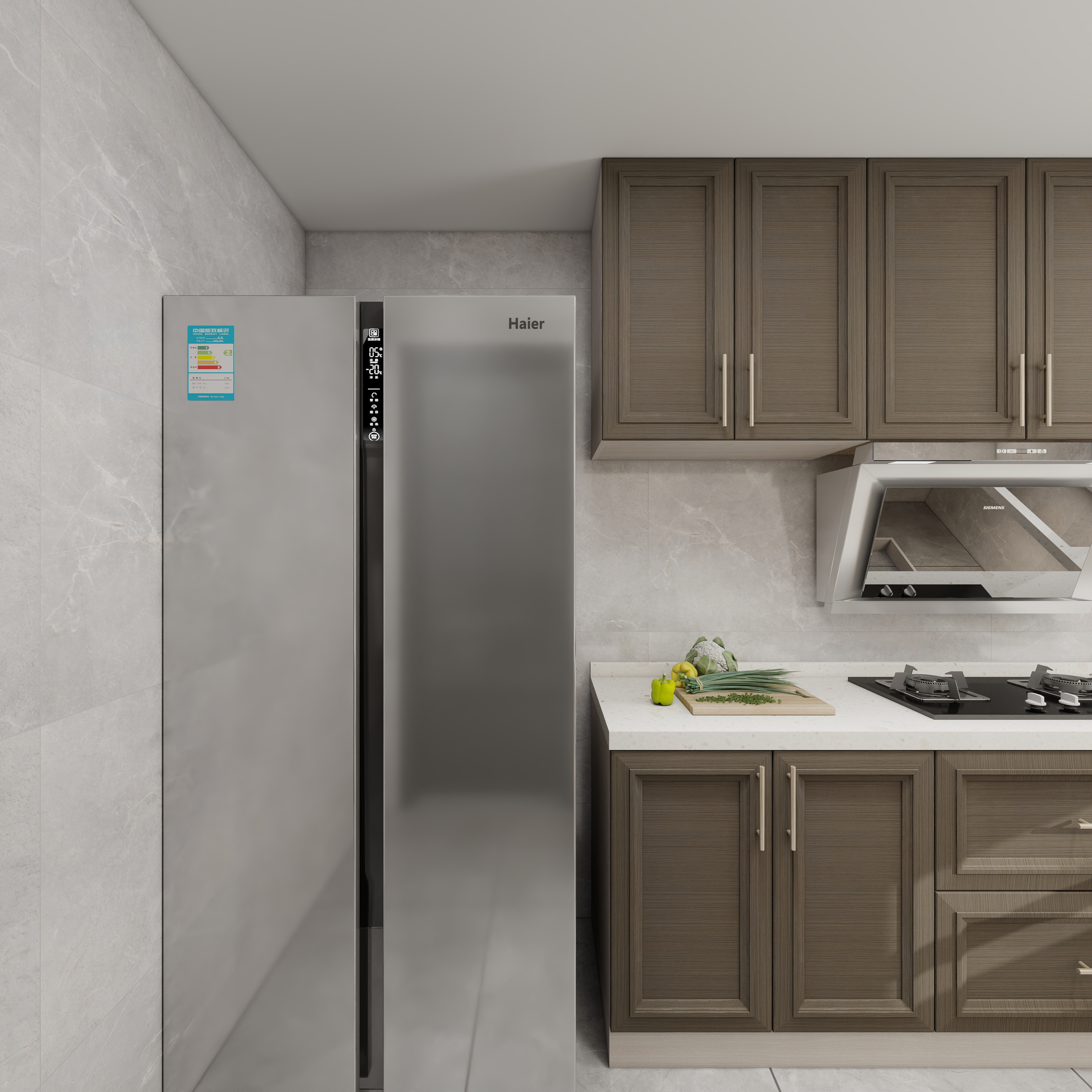 平湖龙匠1-95㎡3室装修效果图