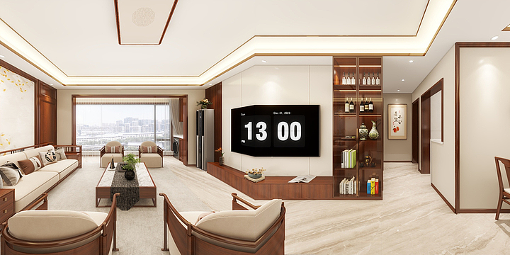 seventy-seven张浩松-景县百福138平-装修设计方案