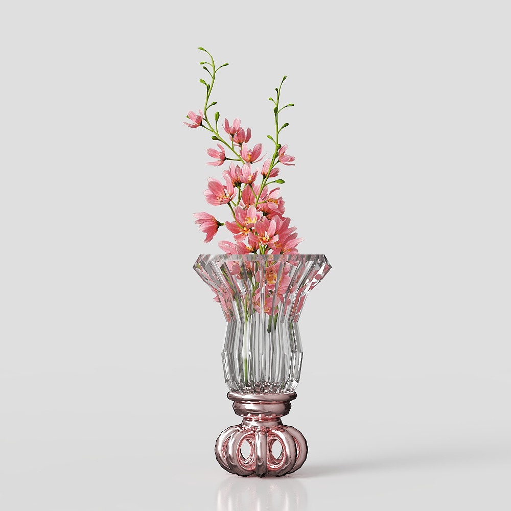 花卉摆件3D模型