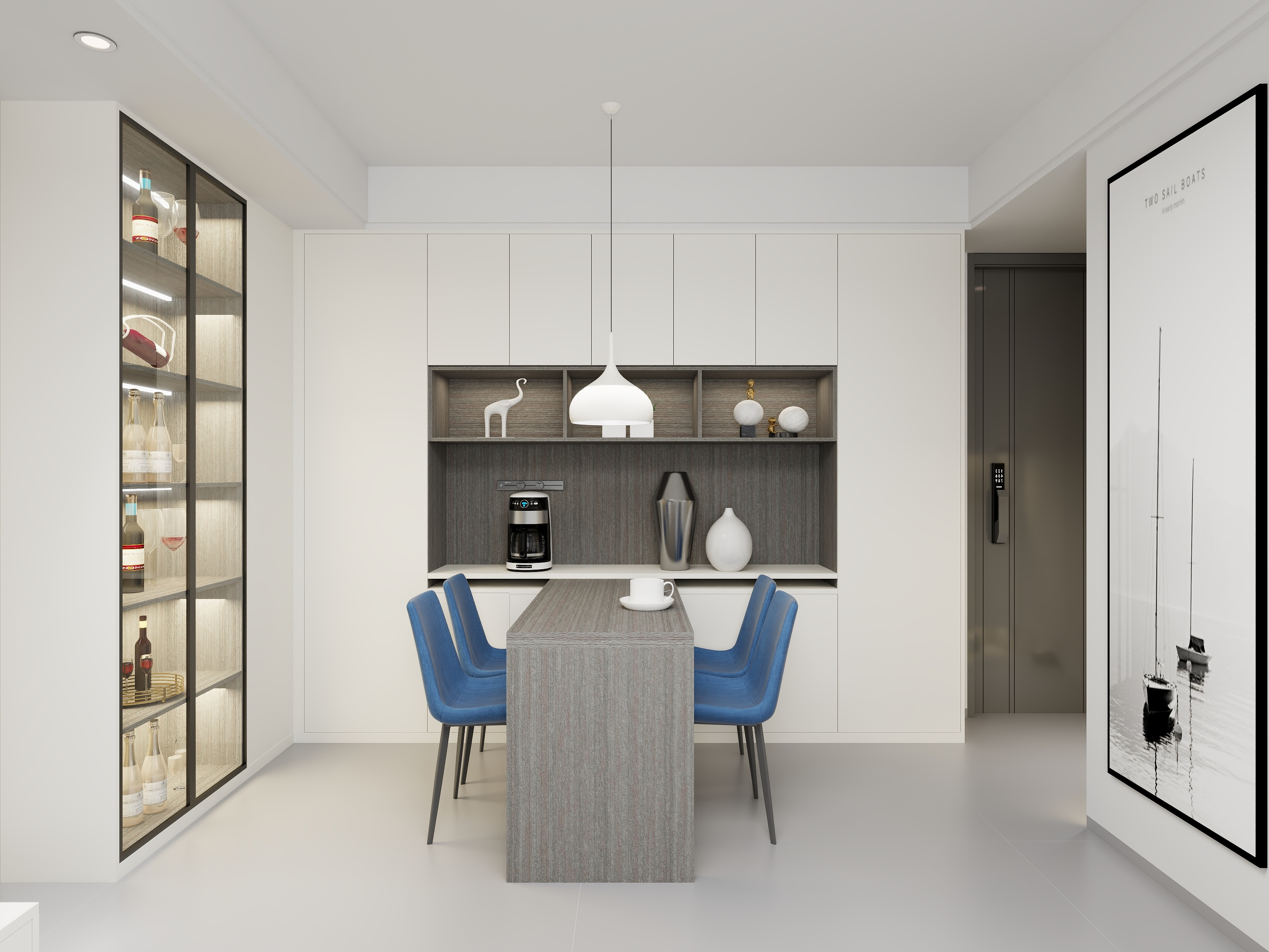 周倩-仙居三室二厅一厨一卫-装修设计方案