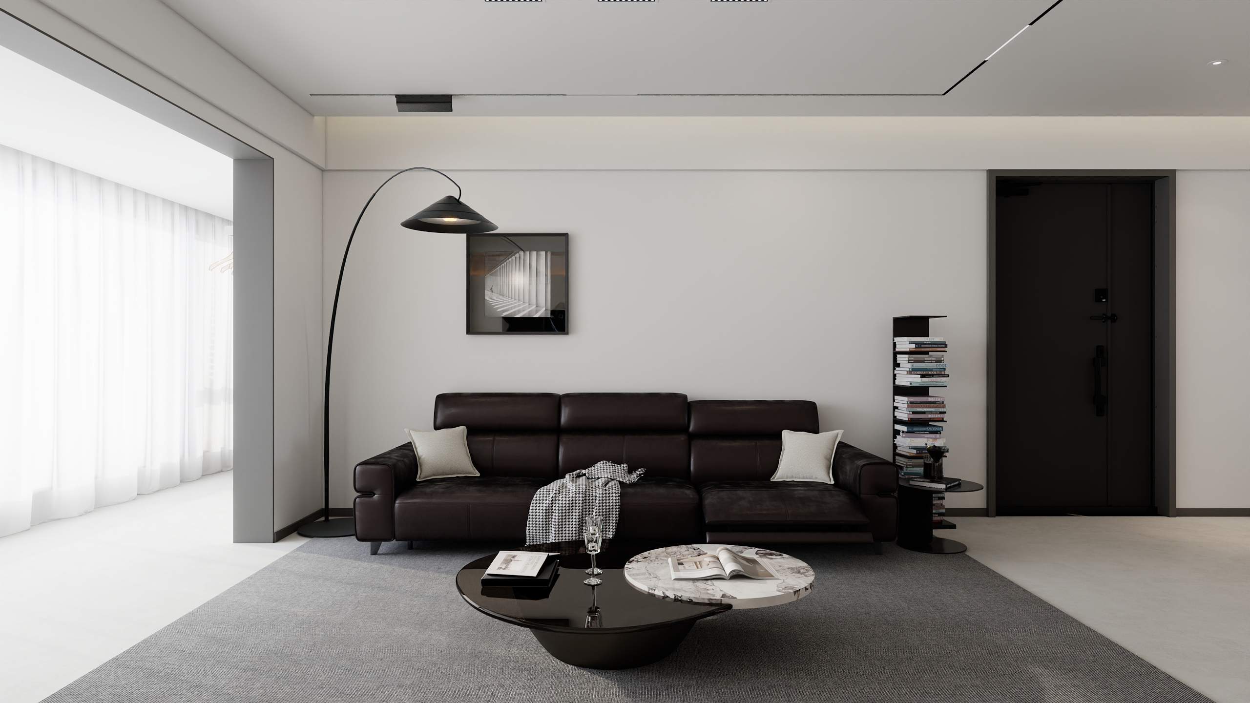 王飞丨星尘设计-翡翠湾8-901-装修设计方案