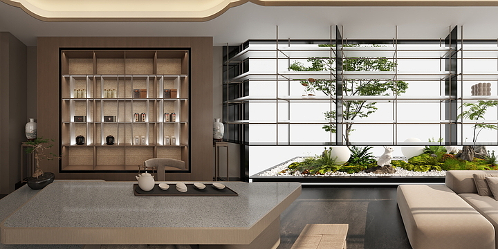 3D云设FTxY-亿程精工金属馆-1 - 副本-装修设计方案