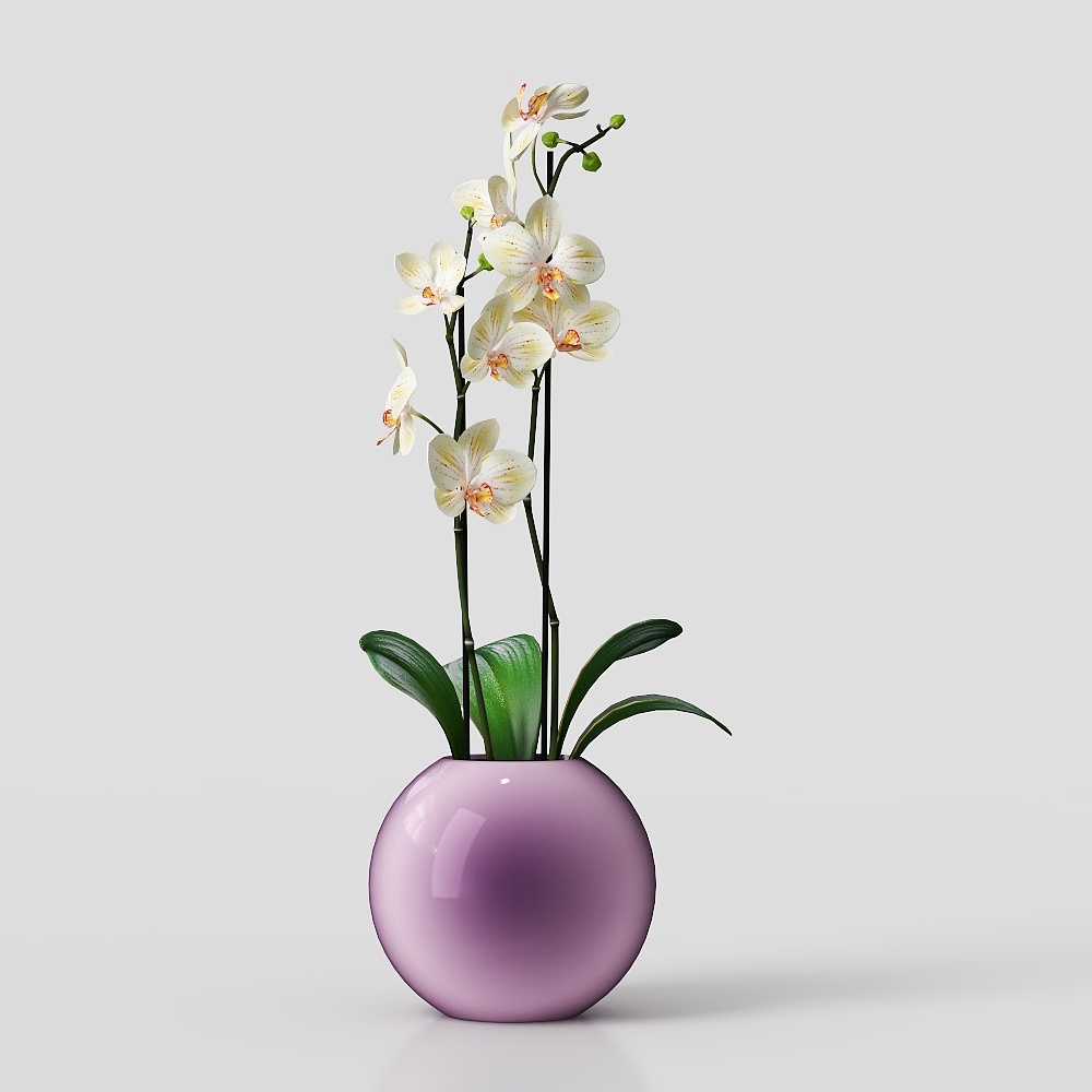 花卉摆件3D模型
