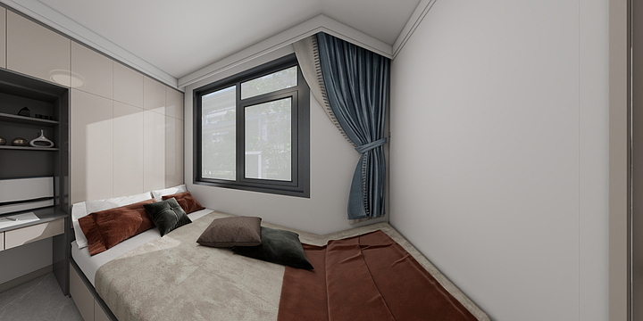 J-梦泽-熙湖名著北区-A户型-装修设计方案