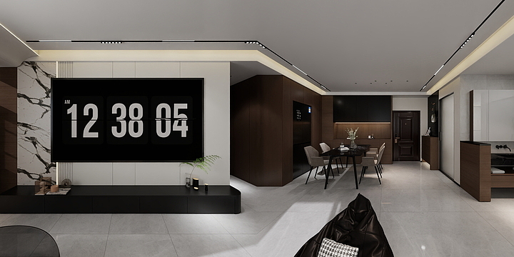 室内设计师张博1-长垣银河君耀3-1-11-副本-装修设计方案