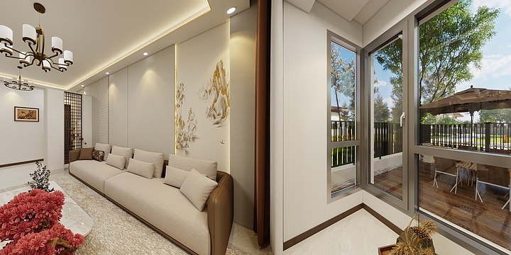 长发的月啊-富云花都4#1-1-2-装修设计方案