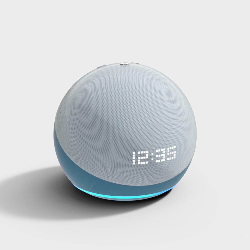 智能音箱3D模型