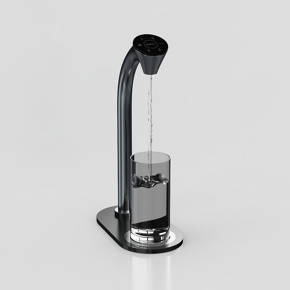 现代智能饮水机3D模型