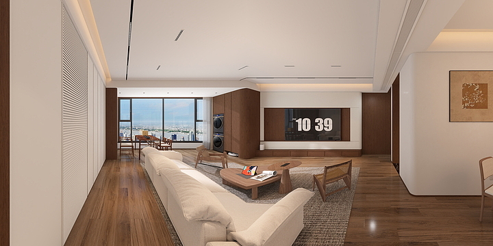 联城建筑装饰工程有限公司-保利拉菲公馆135㎡3室-装修设计方案