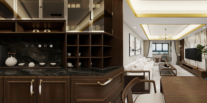 紫雪花恩-因果-现代-装修设计方案