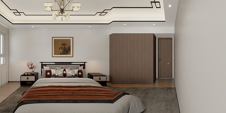 臣工装饰王亚东-常青北新中式-装修设计方案