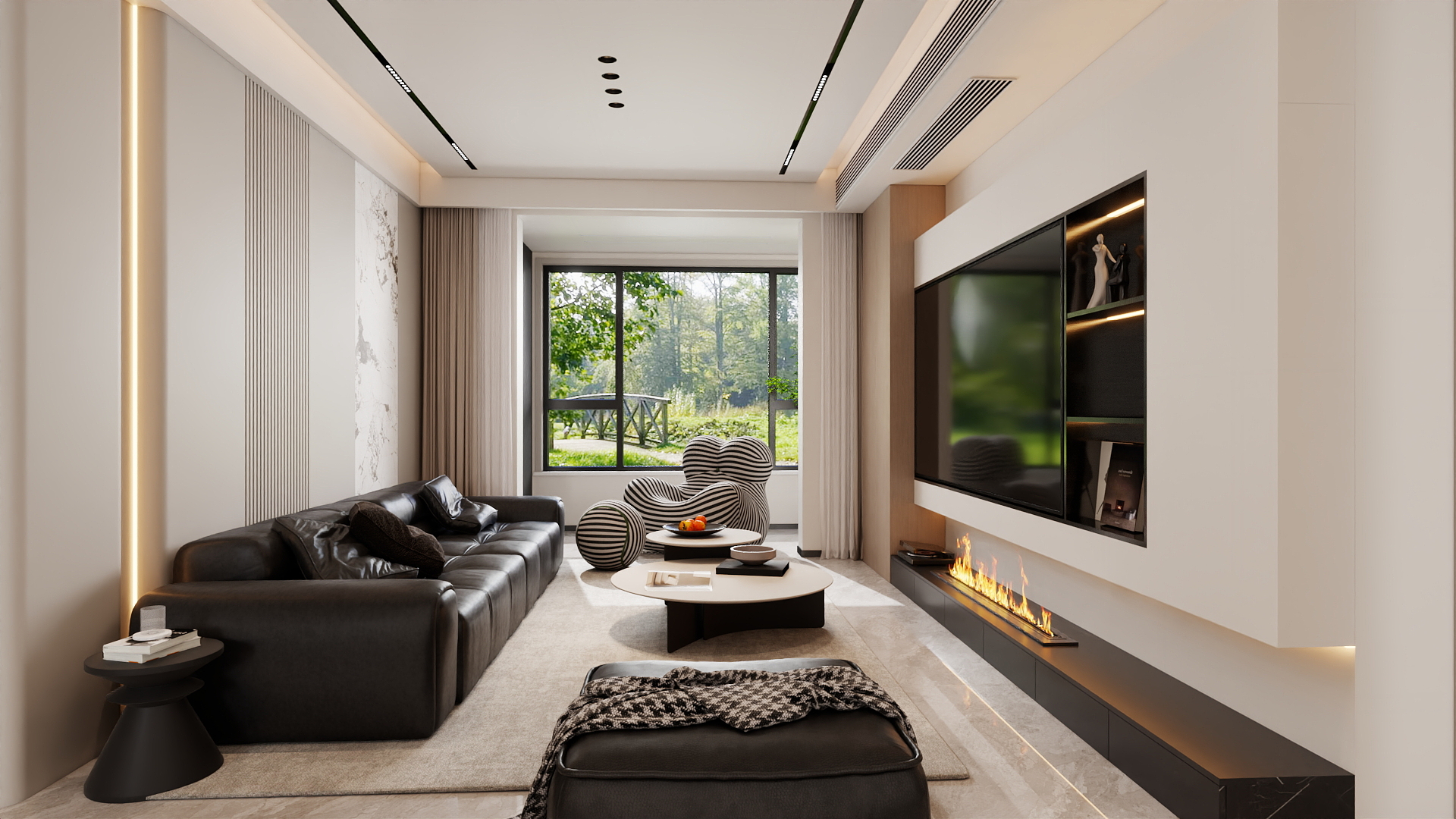 定艺设计师舒舒-现代风格-有电竞房-装修设计方案