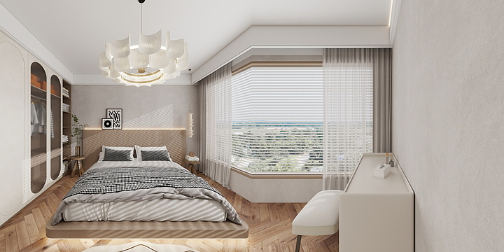 残梦断章-16㎡卧室-装修设计方案