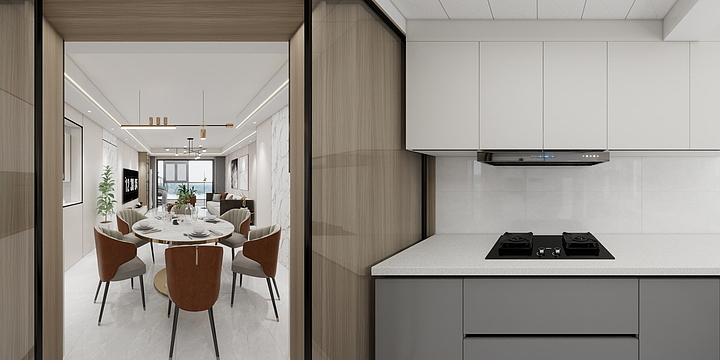 丿設計-凤凰城57#1003-装修设计方案