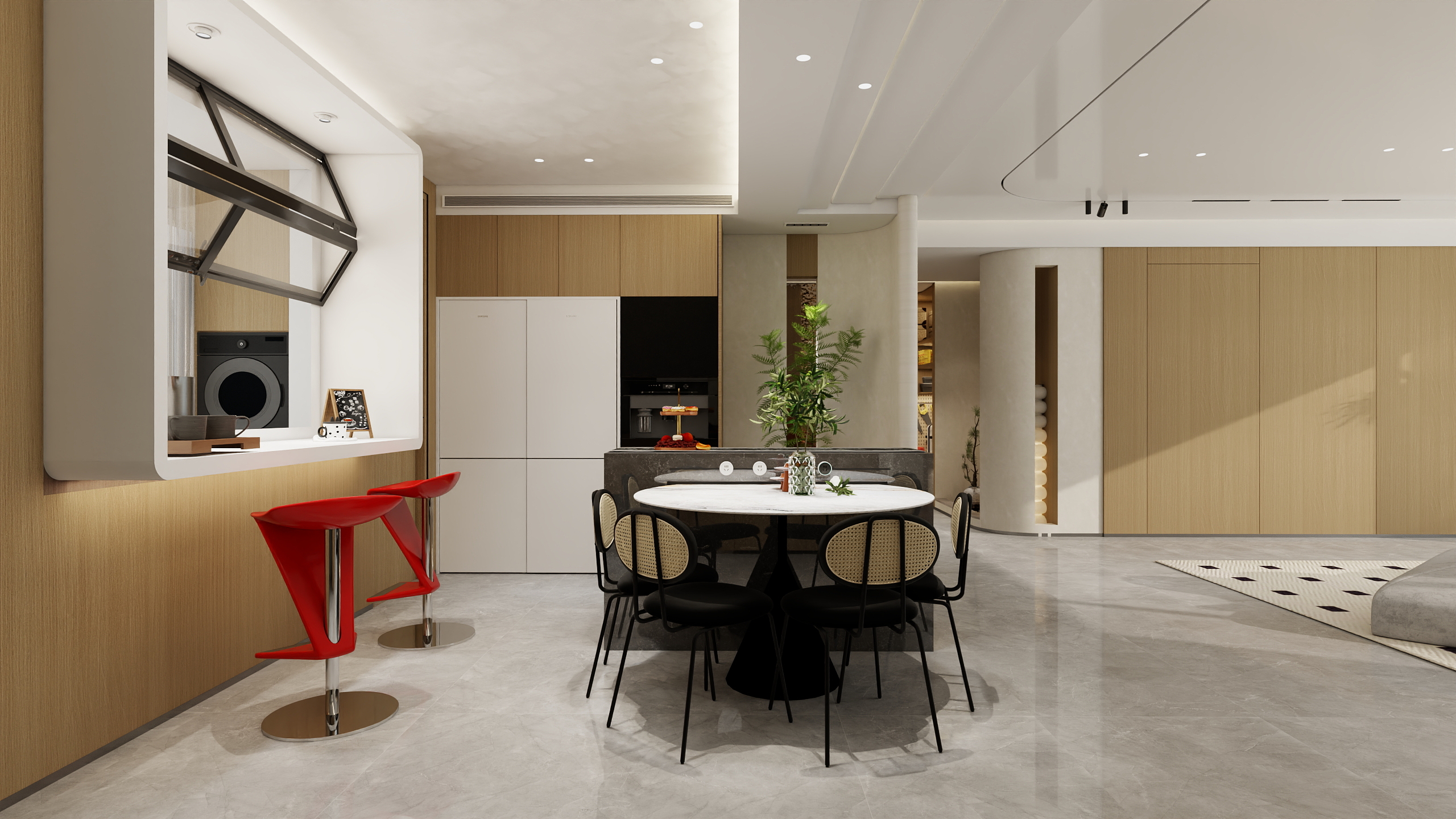 嘿~又见夏双罗-红澄九璞-西户【149M²】-装修设计方案