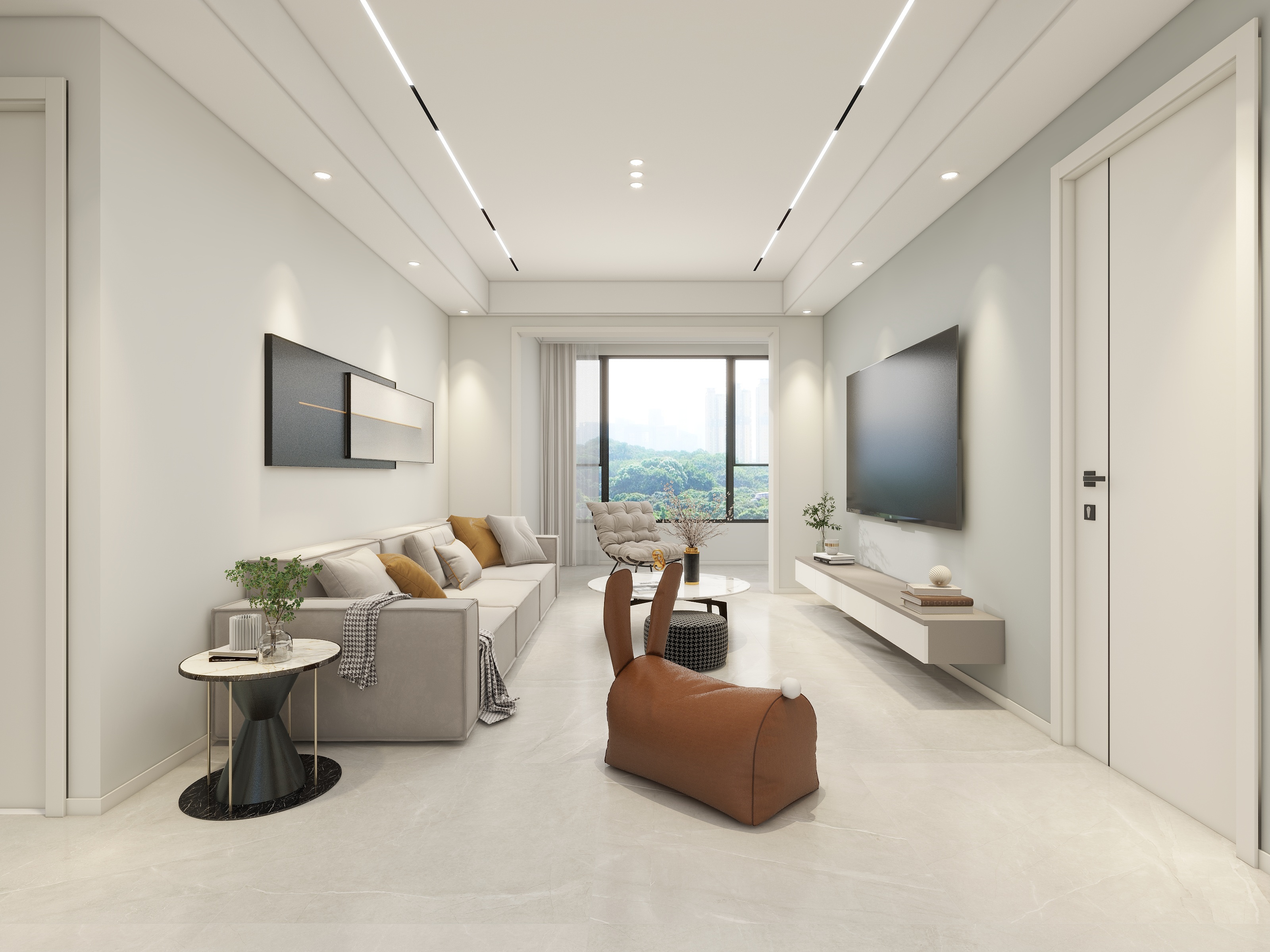 李青越-全屋定制展厅装修效果图